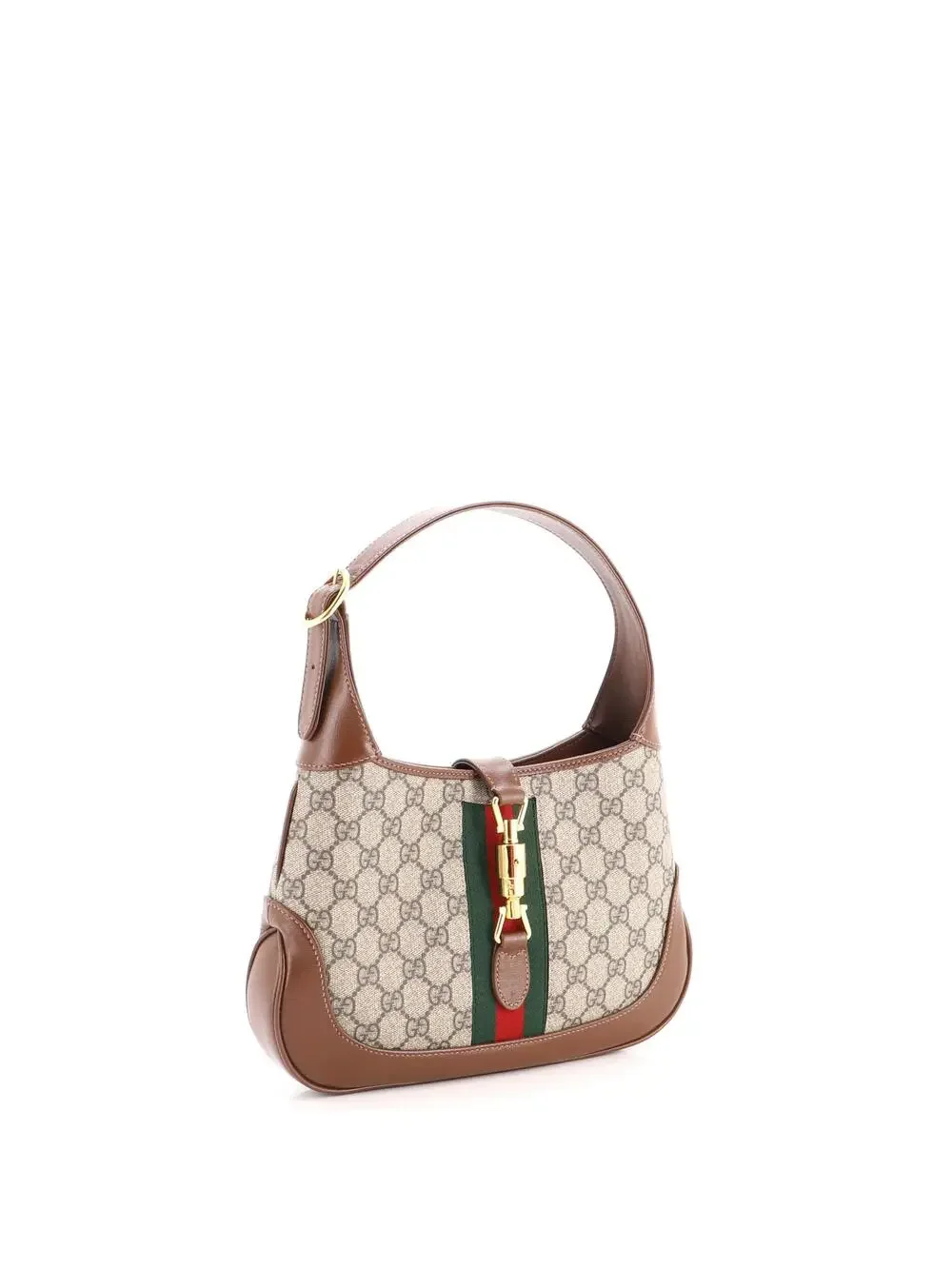 Gucci Jackie Hobo Gg Coated Canvas #323492G22B